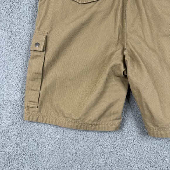 Duluth Trading Co Shorts Mens Size 40 Brown Heavy Canvas Cargo Shorts 9" Inseam - Picture 4 of 16